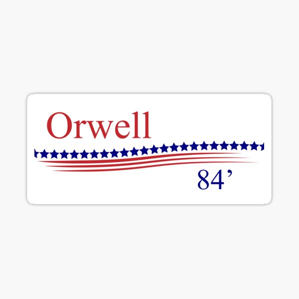 Aperçu de l'œuvre Orwell 84 ' créée et vendue par antonflygare.