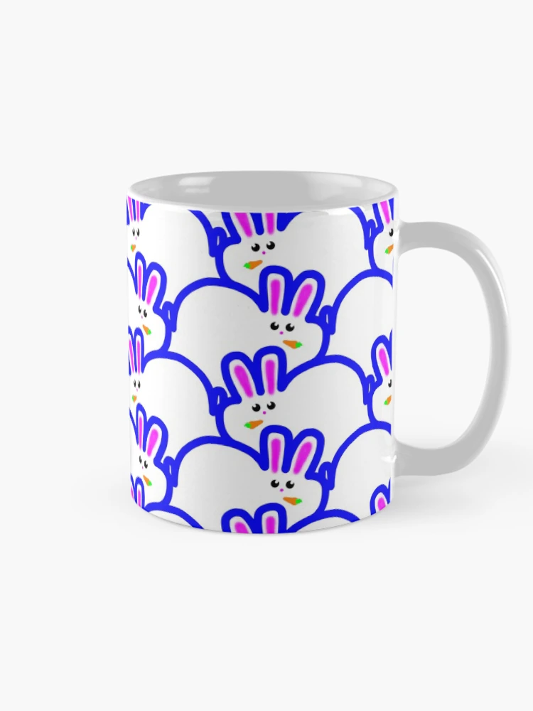 Thumbnail 3 of 6, Coffee Mug, Rabbit. Rabbit. Rabbit. Rabbit. Rabbit. designed and sold by weavernap.