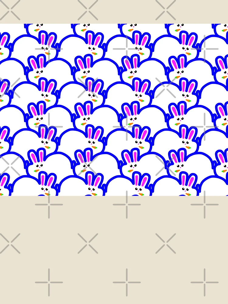 Thumbnail 4 of 4, Relaxed T-Shirt, Rabbit. Rabbit. Rabbit. Rabbit. Rabbit. designed and sold by weavernap.