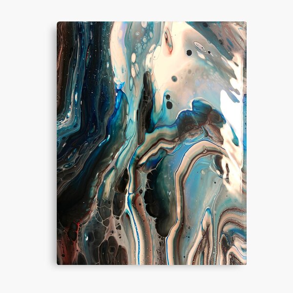 Geode Metal Print