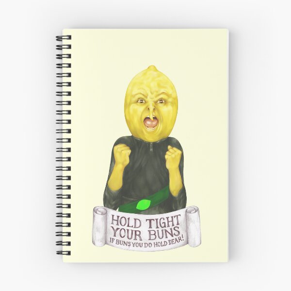 Item preview, Earl of Lemongrab - "Hold tight your buns if buns you do hold dear!" designed and sold by Lavinia Knight.