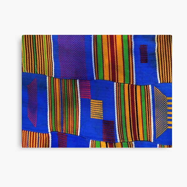 Aperçu de l'œuvre Kente Cloth Ghana Impression ouest-africaine créée et vendue par Vicky Brago-Mitchell®.