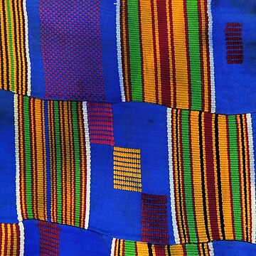 Artwork thumbnail, Kente Cloth Ghana West African Print by Vicky Brago-Mitchell®