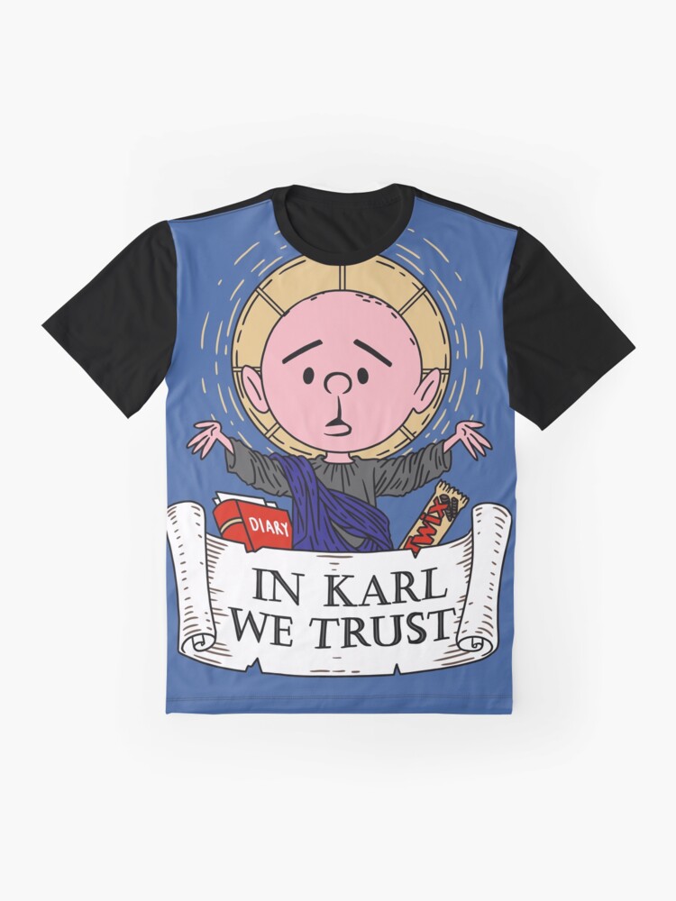 In Karl We Trust Karl Pilkington T Shirt By Spookyruthy Redbubble