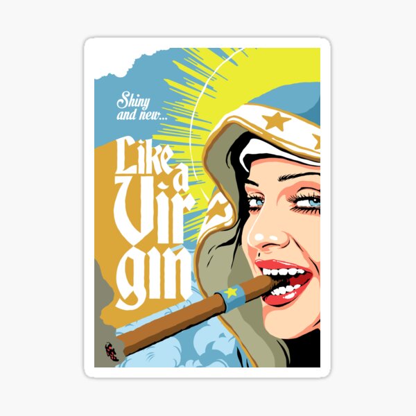 The Virgin Sticker