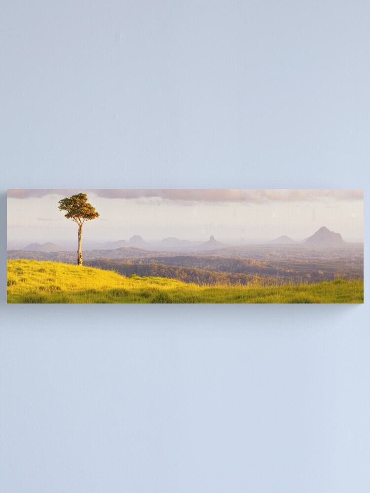 Alternate view of One Tree Hill, Glass House Mountains, Queensland, Australia Canvas Print