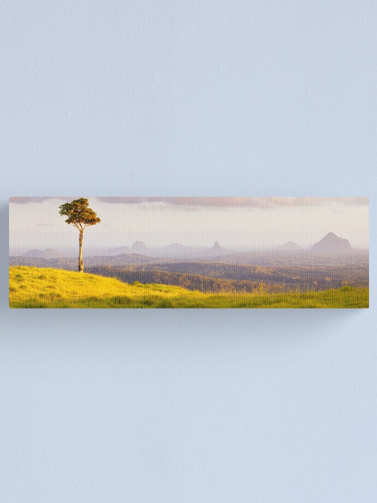 Alternate view of One Tree Hill, Glass House Mountains, Queensland, Australia Canvas Print