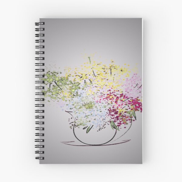 Item preview, Tiny flowers on gray    designed and sold by OlaG.