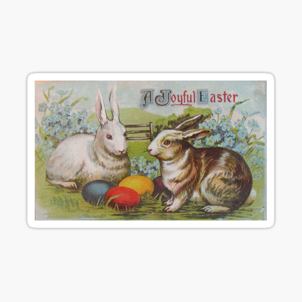 A Joyful Easter Sticker