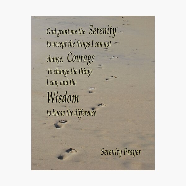 full serenity prayer text