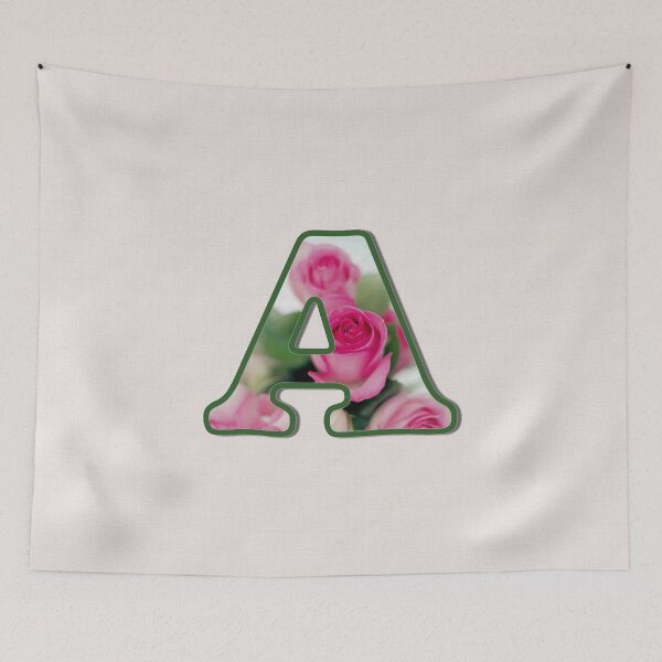Item preview, Letter A Rose Monogram designed and sold by Paintings by gretzky.