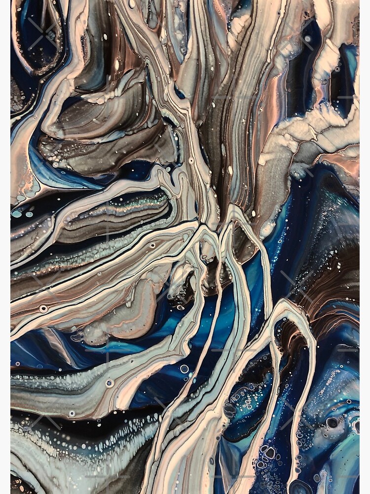 Blue Wave by AnaEdwardsArt