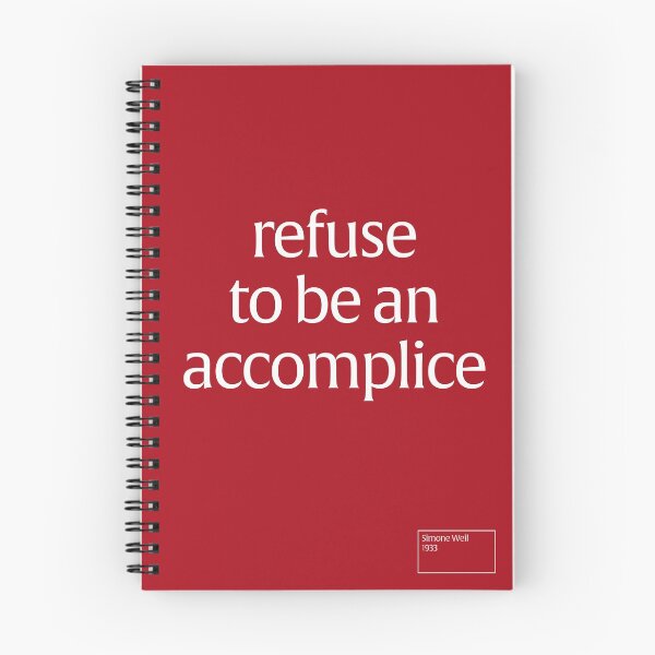 Item preview, Refuse To Be An Accomplice designed and sold by irritableghost.
