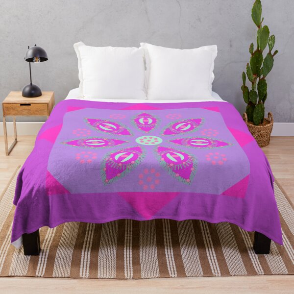Item preview, Starry Eyes. A beautiful abstract design featuring funky eyes and a pretty pink, purple and lime pattern. Available in a range of products. designed and sold by innerspectrum.