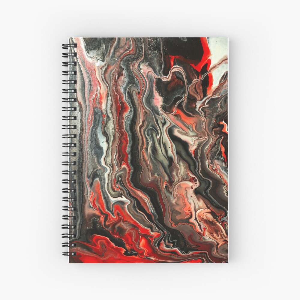 Hell Fire Spiral Notebook