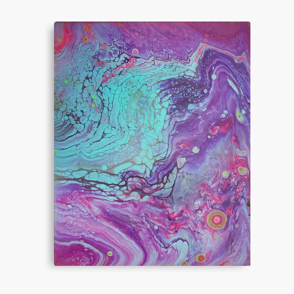 Pollution Metal Print