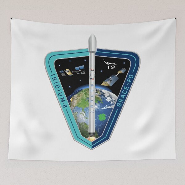 Item preview, Iridium 6 Program Logo designed and sold by Nikki SpaceStuffPlus.
