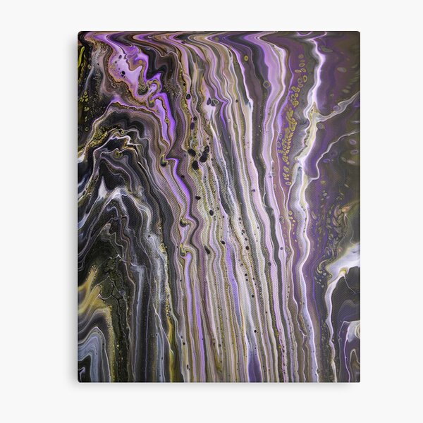 Purple Hive Metal Print