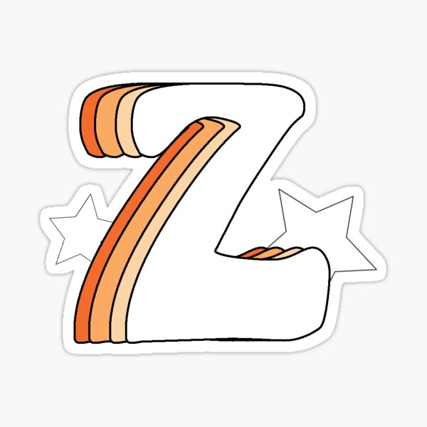 Artikel-Vorschau von Retro Z (Orange), designt und verkauft von kapatton99.