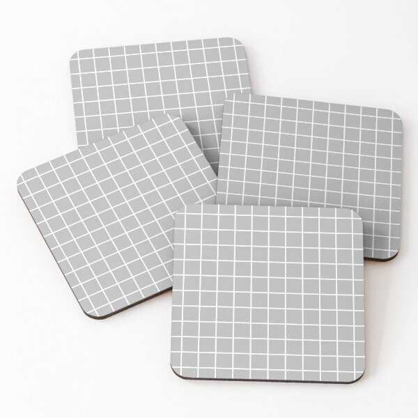 Item preview, Grid Pattern 119 Gray designed and sold by tonymagnerart.