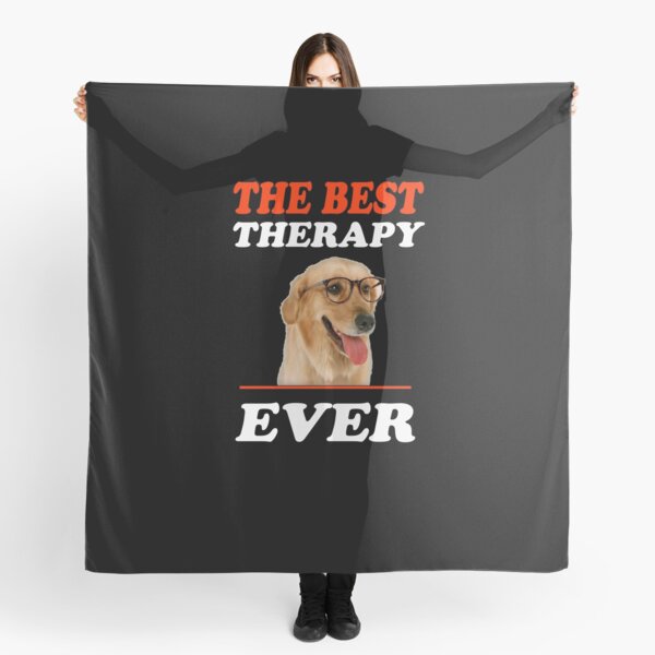 therapy dog scarf