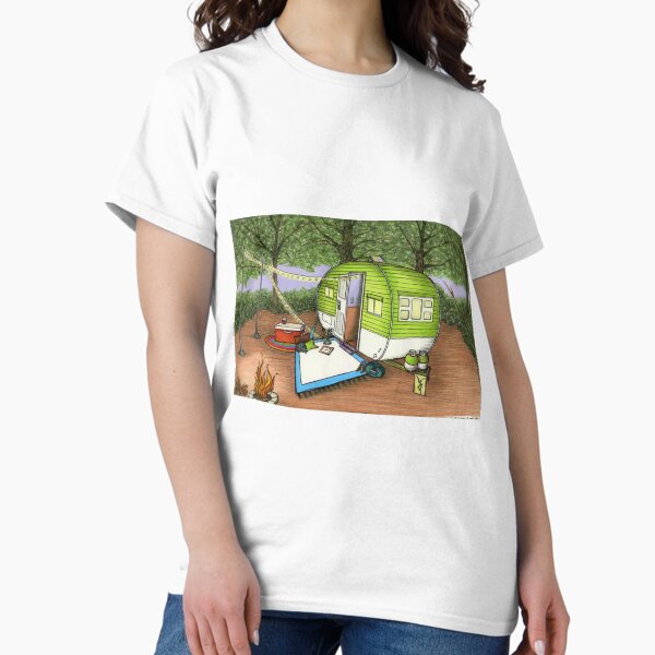 Item preview, Happy Camper designed and sold by Heathenicia.