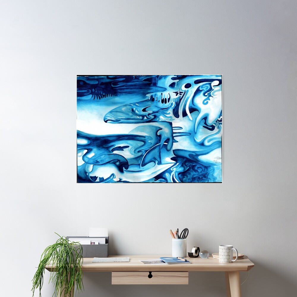 Thalo Beach Poster