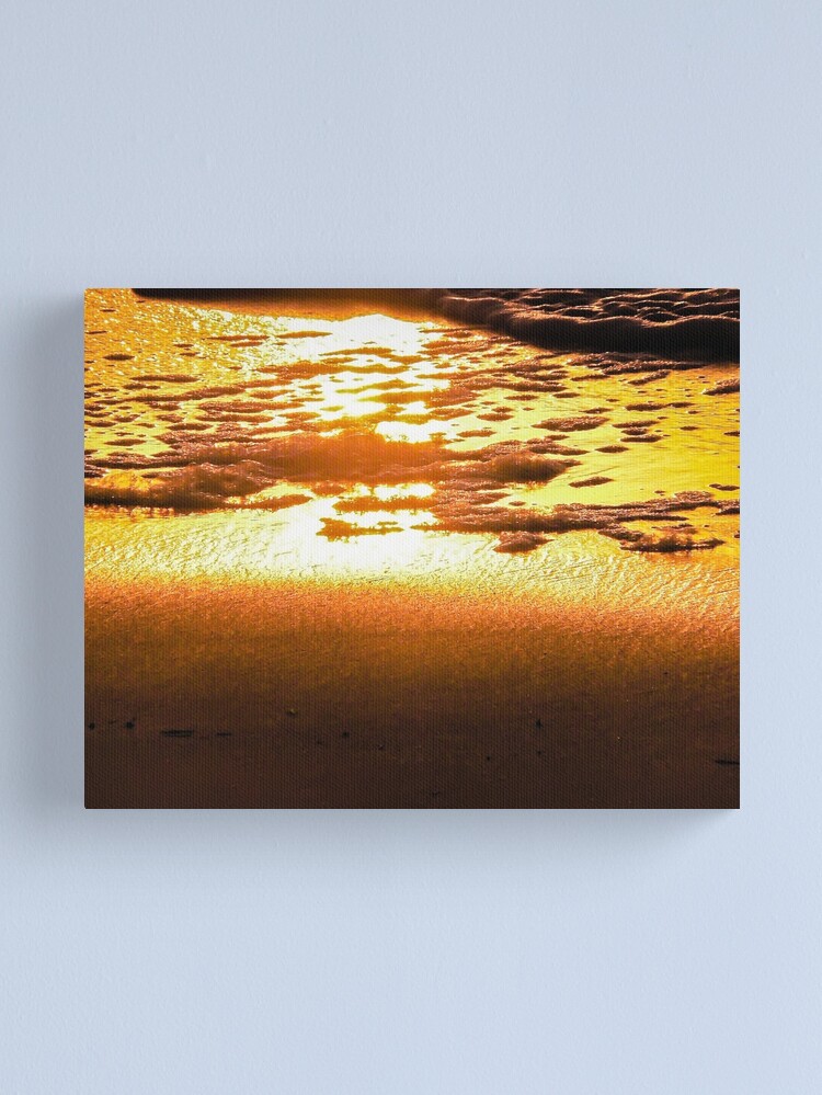 Thumbnail 1 of 3, Canvas Print, Sunshine Gold designed and sold by darren-j-mcleod.