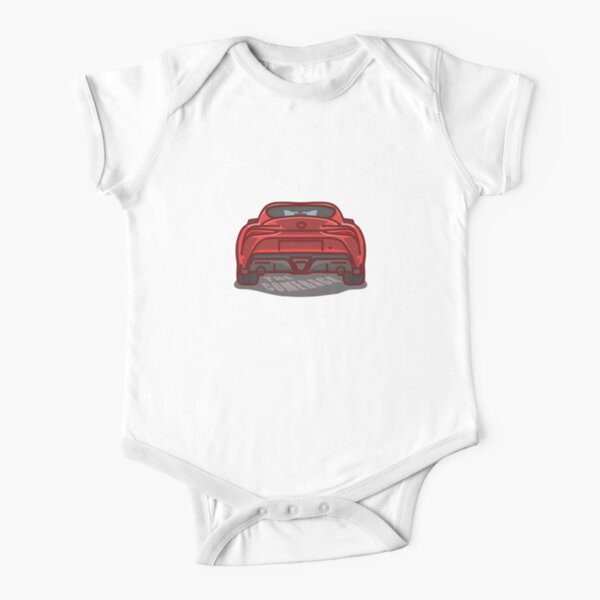 Toyota Supra mk4 1992 Retro Style Car Babygrow