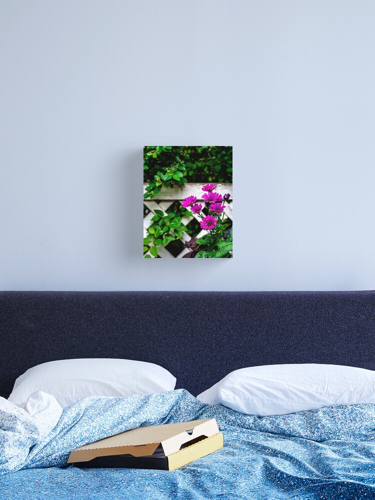 Thumbnail 2 of 3, Canvas Print, Flowers Make People Better designed and sold by darren-j-mcleod.