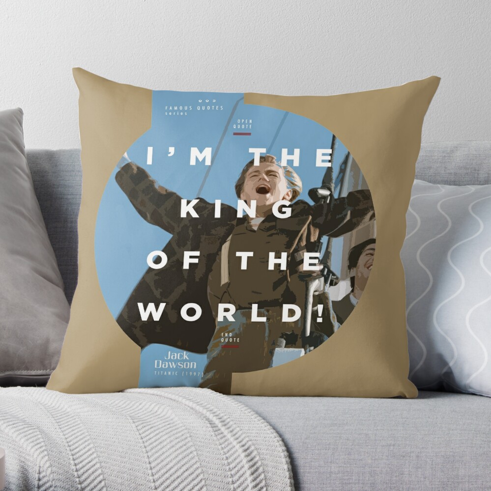 Character Quote Pillow