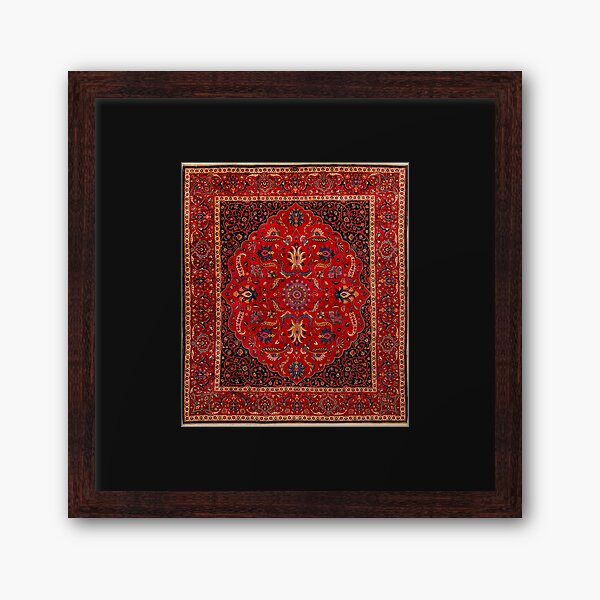 Antique Persian Rug Sticker for Sale by Susan Evans