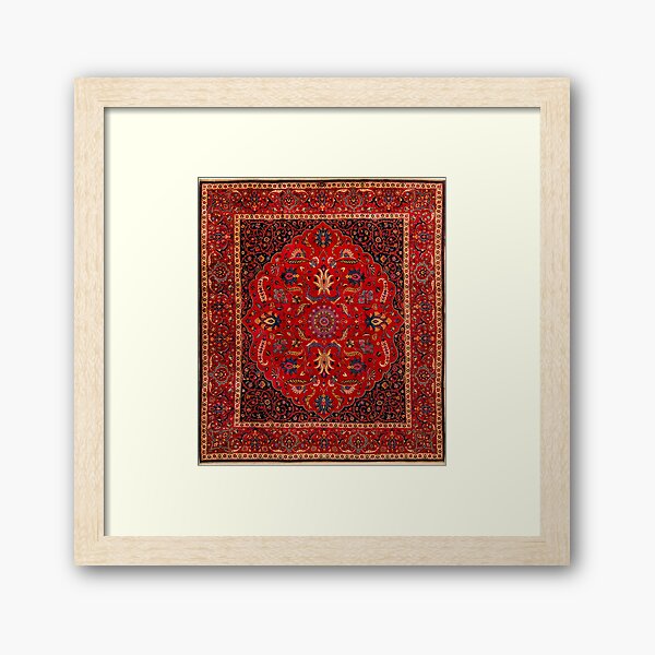 Antique Persian Rug Sticker for Sale by Susan Evans