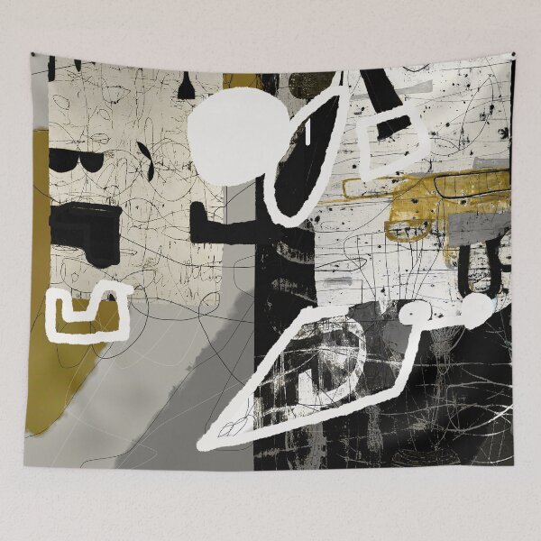 Item preview, Abstract ways in black and white  designed and sold by artbyjosesarang.