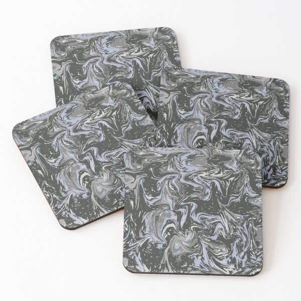 Item preview, Gray Camouflage Digital Pattern in Gray Shades and Black designed and sold by ShopieHome.