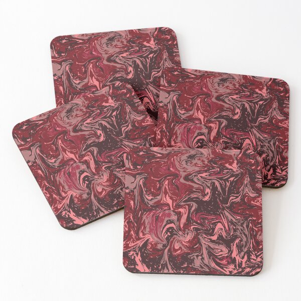 Item preview, Red Camouflage Digital Pattern in Red Shades and Pink designed and sold by ShopieHome.