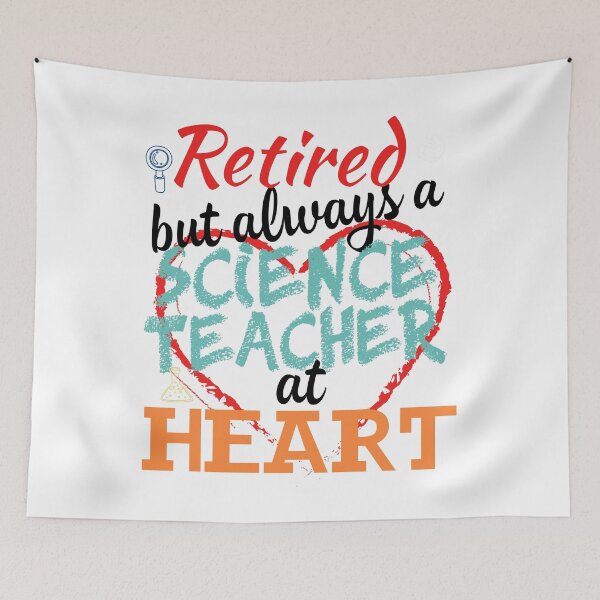 Item preview, Retired Science Teacher Always At Heart Retirement Gift designed and sold by Matthew Whittaker.