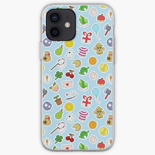 Animal Crossing Icons iPhone Soft Case