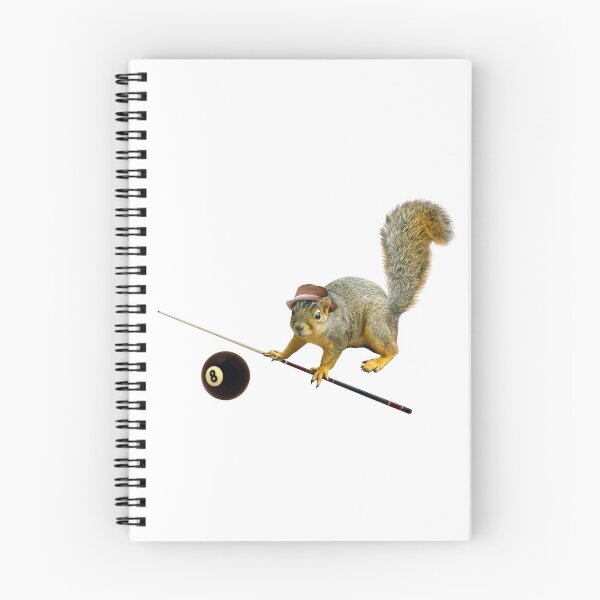 Item preview, Pool Playing Squirrel designed and sold by catsclips.
