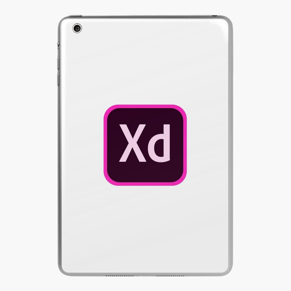 Adobe XD CC icon with random file name asdasd.xd iPad Case & Skin