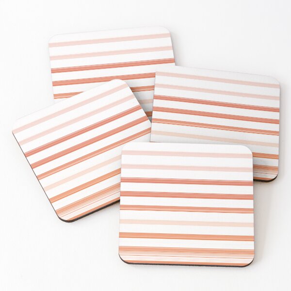 Item preview, Creamy orange stripes designed and sold by Trendature Online .