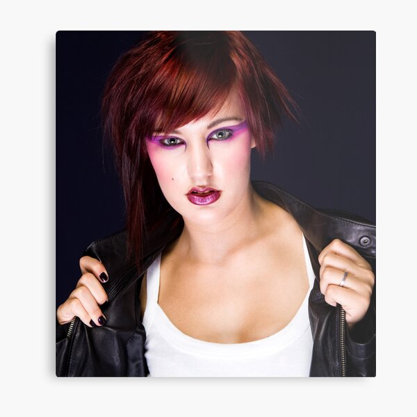 The Look Metal Print