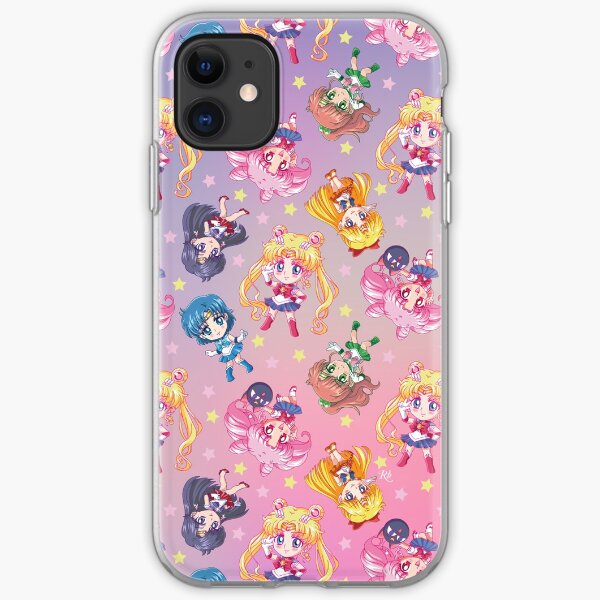 Crystal Team Pattern iPhone Soft Case