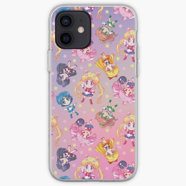 Crystal Team Pattern iPhone Soft Case
