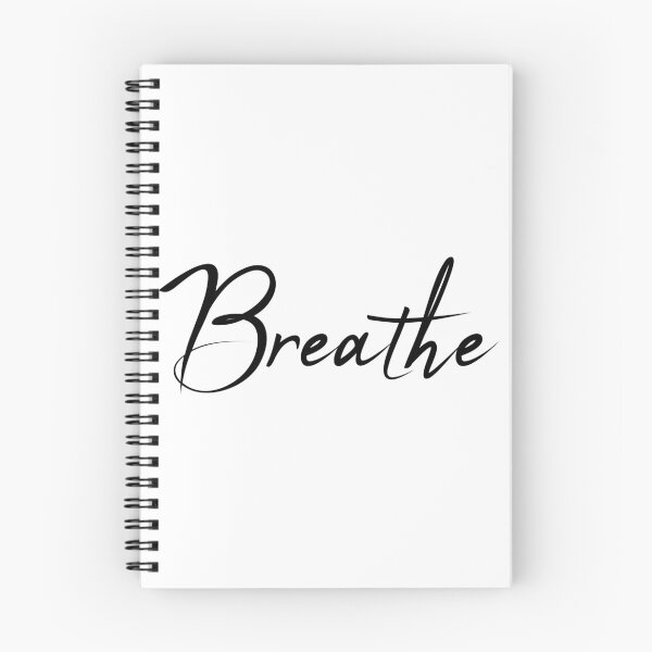 Item preview, Breathe text yoga design designed and sold by KleinJenny.
