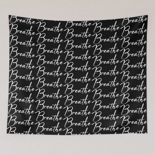 Item preview, Breathe text yoga design designed and sold by KleinJenny.