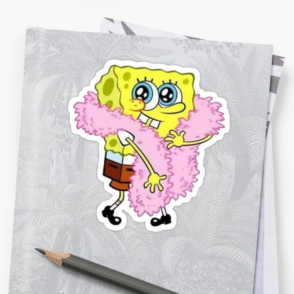 SpongeBob  Diva  Sticker by ellieaaaa Redbubble