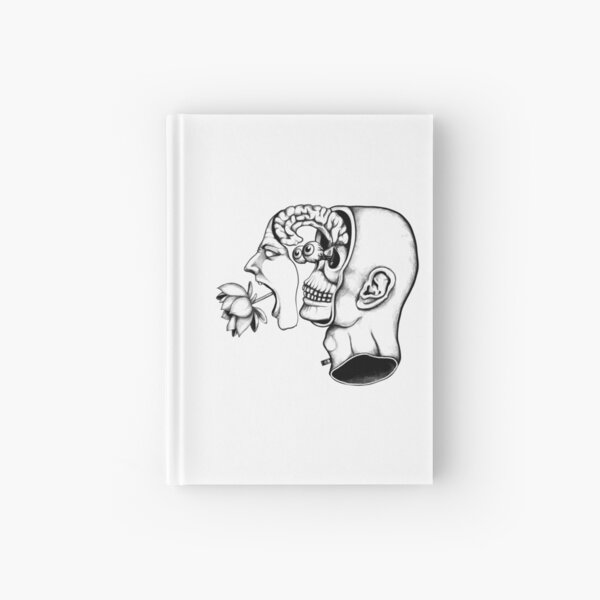 Split Screaming Head Hardcover Journal