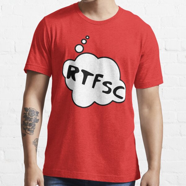 "RTFSC by Tshirt for Sale by BubbleTees Redbubble