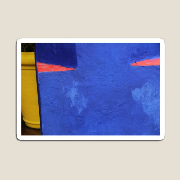 MAJORELLE GARDEN MARRAKECH MINIMALISM in BLUE Magnet